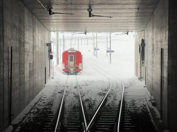 Tunnel der Rhätischen Bahn Andermatt Oberalppass – Bild 3