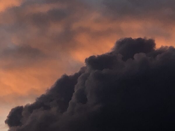 Serie 'Wolken im Elsass' - Sonnenuntergang